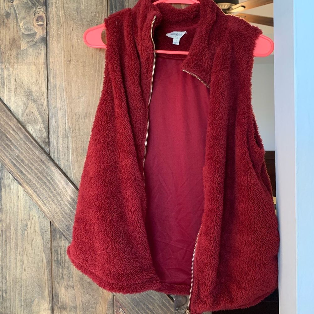Fuzzy vest
